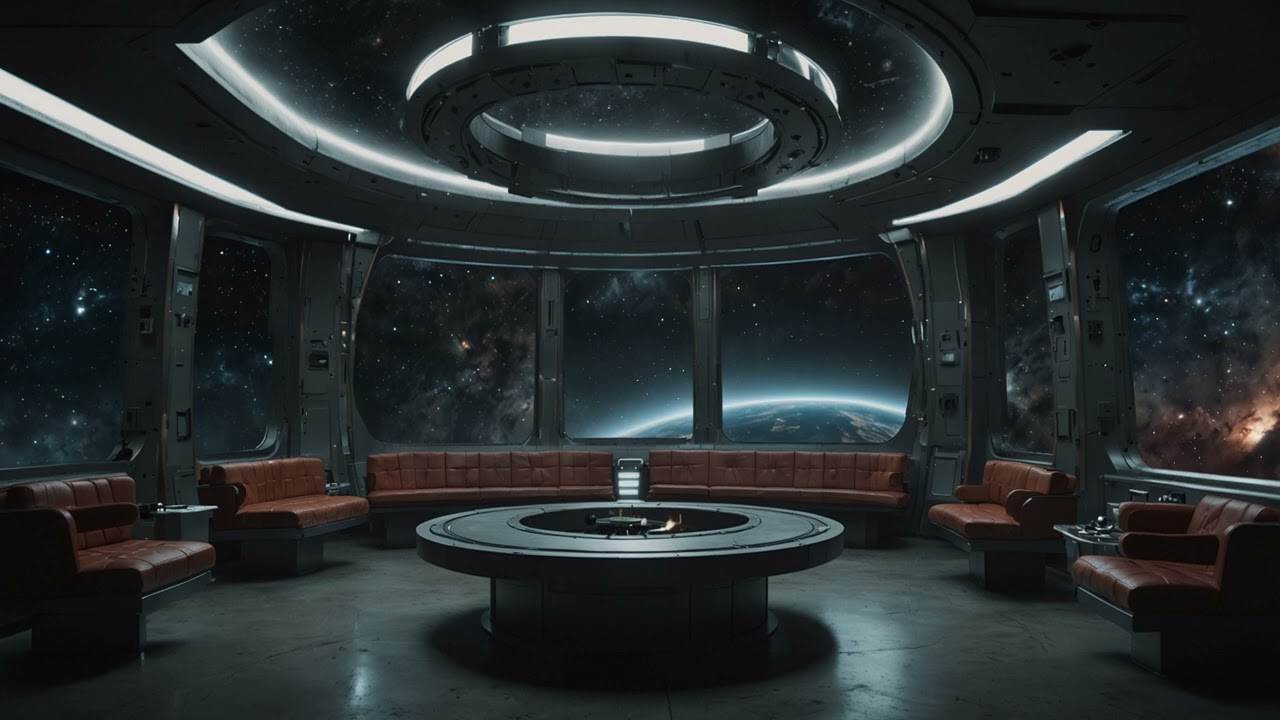 Aether Station 05 — Silent Passage | Deep Space Calm (1 Hour)