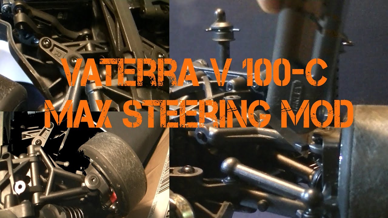 Vaterra V100-C Max Steering Mod - RC Car Club