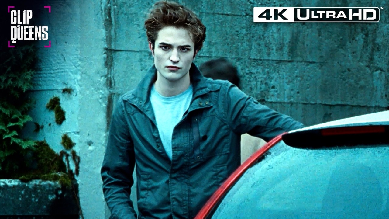 Edward Saves Bella From a Car Crash (Full Scene) | Twilight 4K UHD