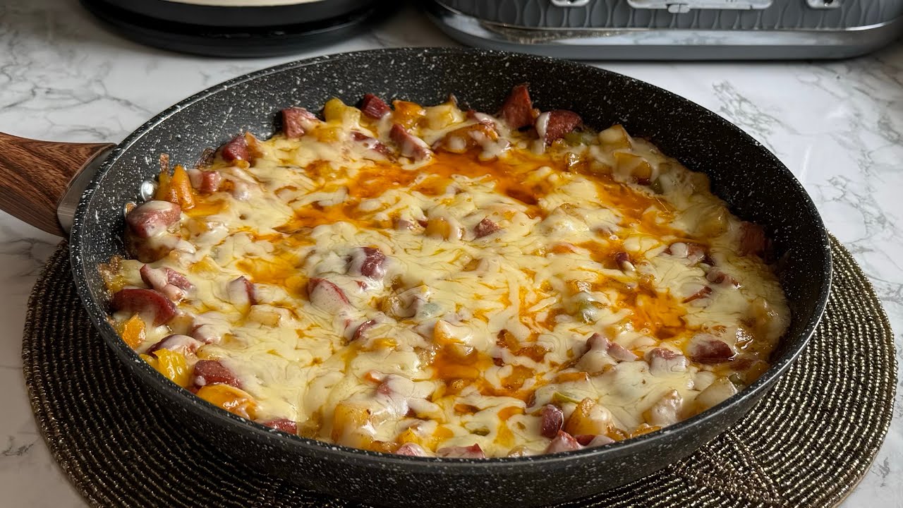 Mëngjes/Drekë e shpejtë që ju lenë pa mend nga shija!! 🤯Recetë Vere me pak perberes.🥰