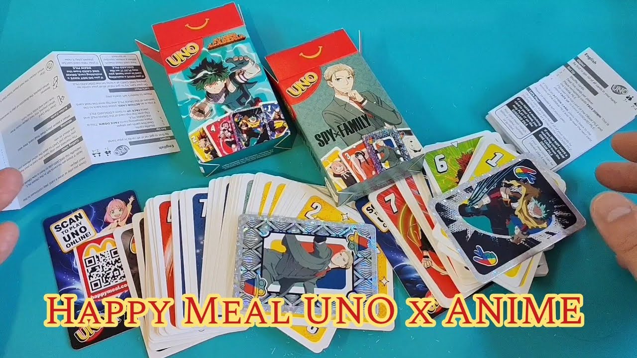 Happy Meal UNO x ANIME Malaysia January, February 2026
