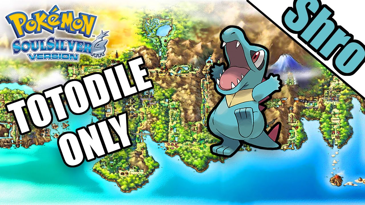 Can You Beat Pokemon SoulSilver With Only a Totodile? - Pokemon Challenge!