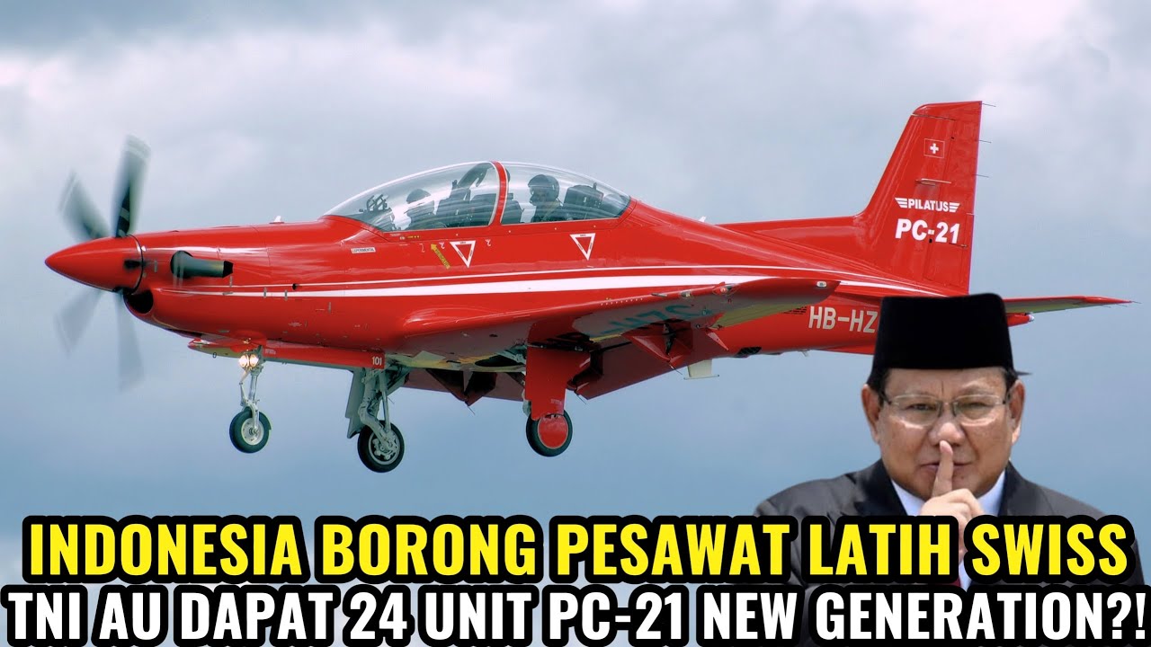 TNI AU DAPAT 24 UNIT PILATUS PC-21 NEW GENERATION?!
