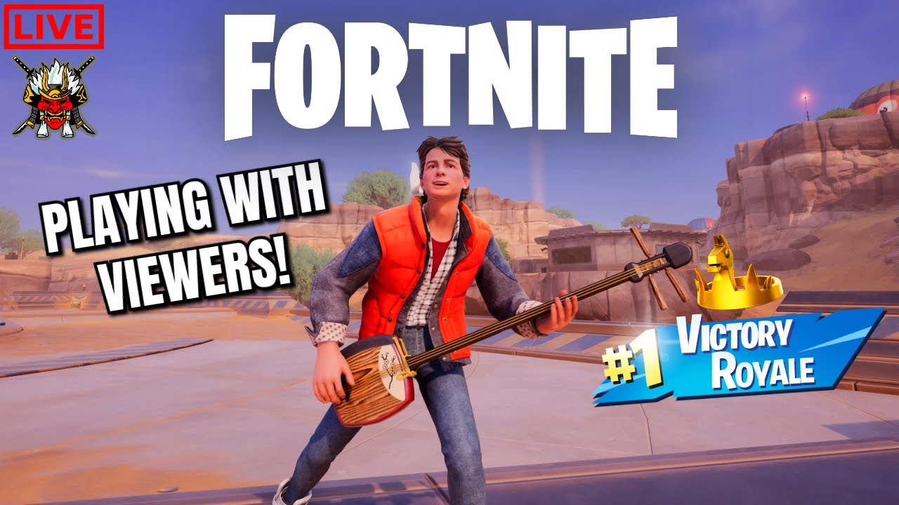 Playing With Viewers ! Fortnite Chapter 7 Live Stream