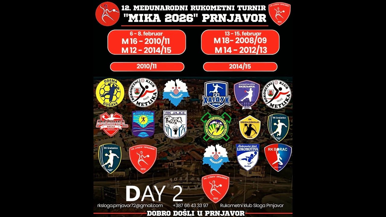 12th INTERNATIONAL HANDBALL TOURNAMENTS 