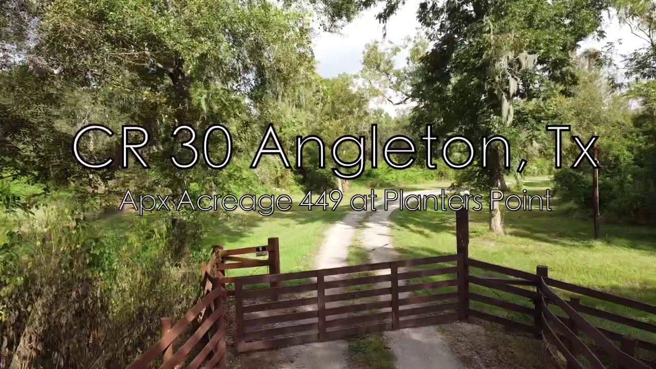 TEXAS LAND FOR SALE! COUNTY ROAD 30 ANGLETON, TX 77515. GREAT HUNTING! 449 ACRES.