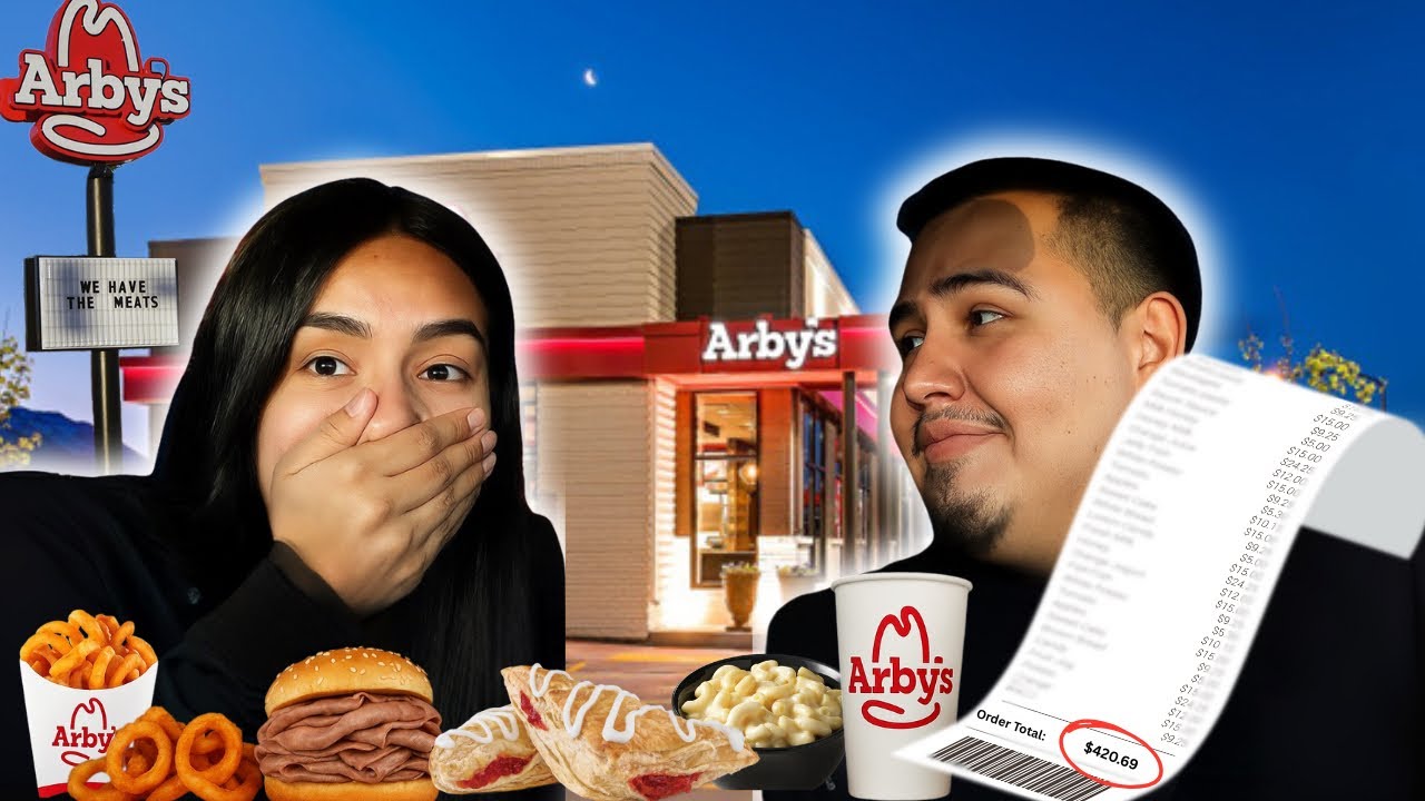 WE DID AN ARBY’S TASTE TEST *FUNNY AF*