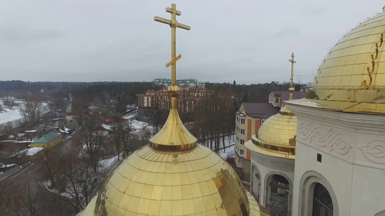 Звенигород с высоты полета квадрокоптера