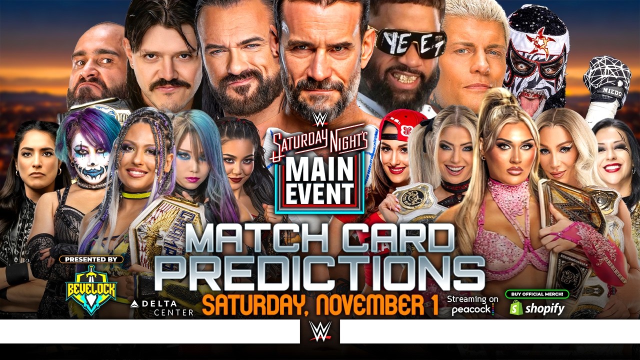 WWE Saturday Night's Main Event: Nov. 1, 2025 - Card Predictions [v3]