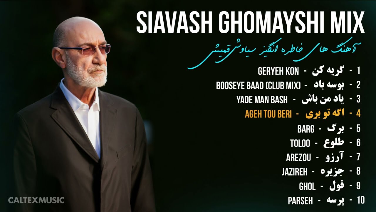 Siavash Ghomayshi TOP MIX 💙 | آهنگ های خاطره انگیز سیاوش قمیشی