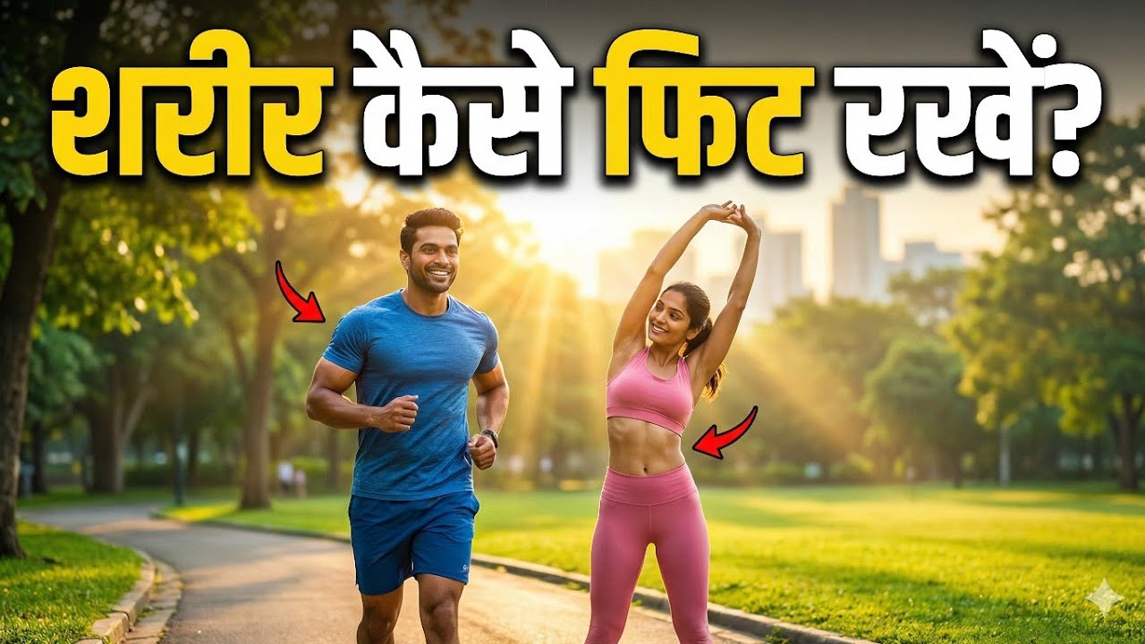 शरीर को कैसे फिट रखें? | शरीर को फिट रखने के आसान तरीके | Fit Kaise Rahe | Body Fit Karne Ke Tips