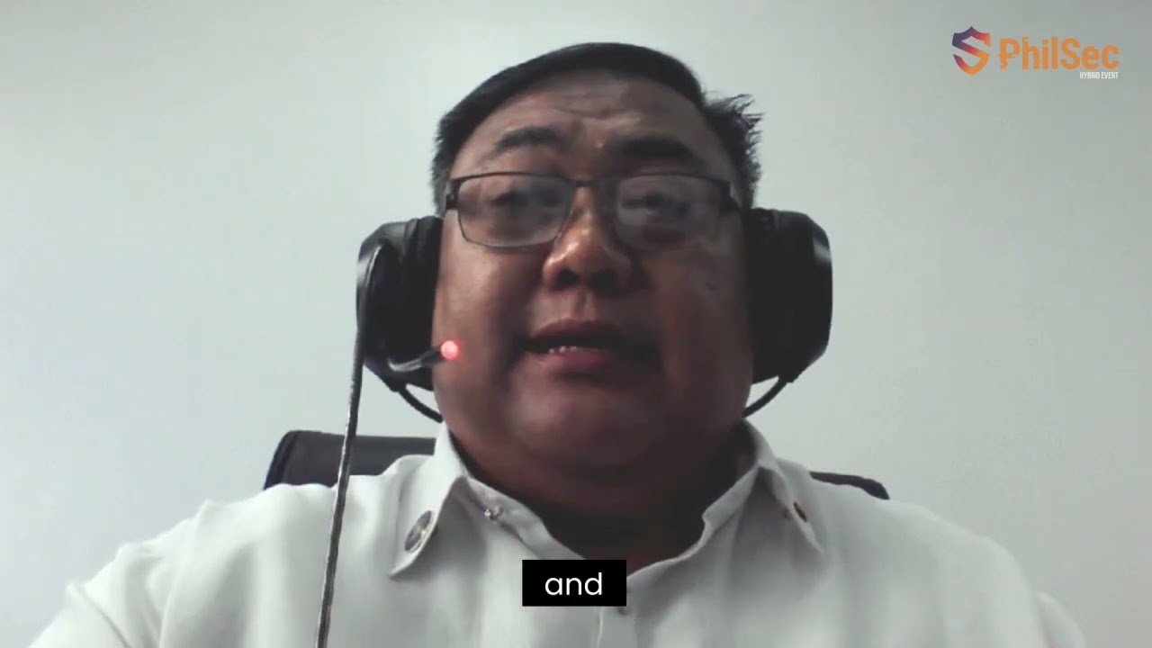 Message from Dir. Panfilo Neore L. Salva, Jr. | Supporting Partner CICC | PhilSec 2022