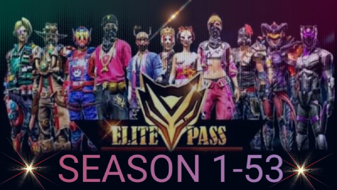 FREE FIRE ALL ELITE PASS BUNDLE SEASON 1 TO 53 #ALL 1-53 #FREE FIRE #ELITE PASS # End Gaming
