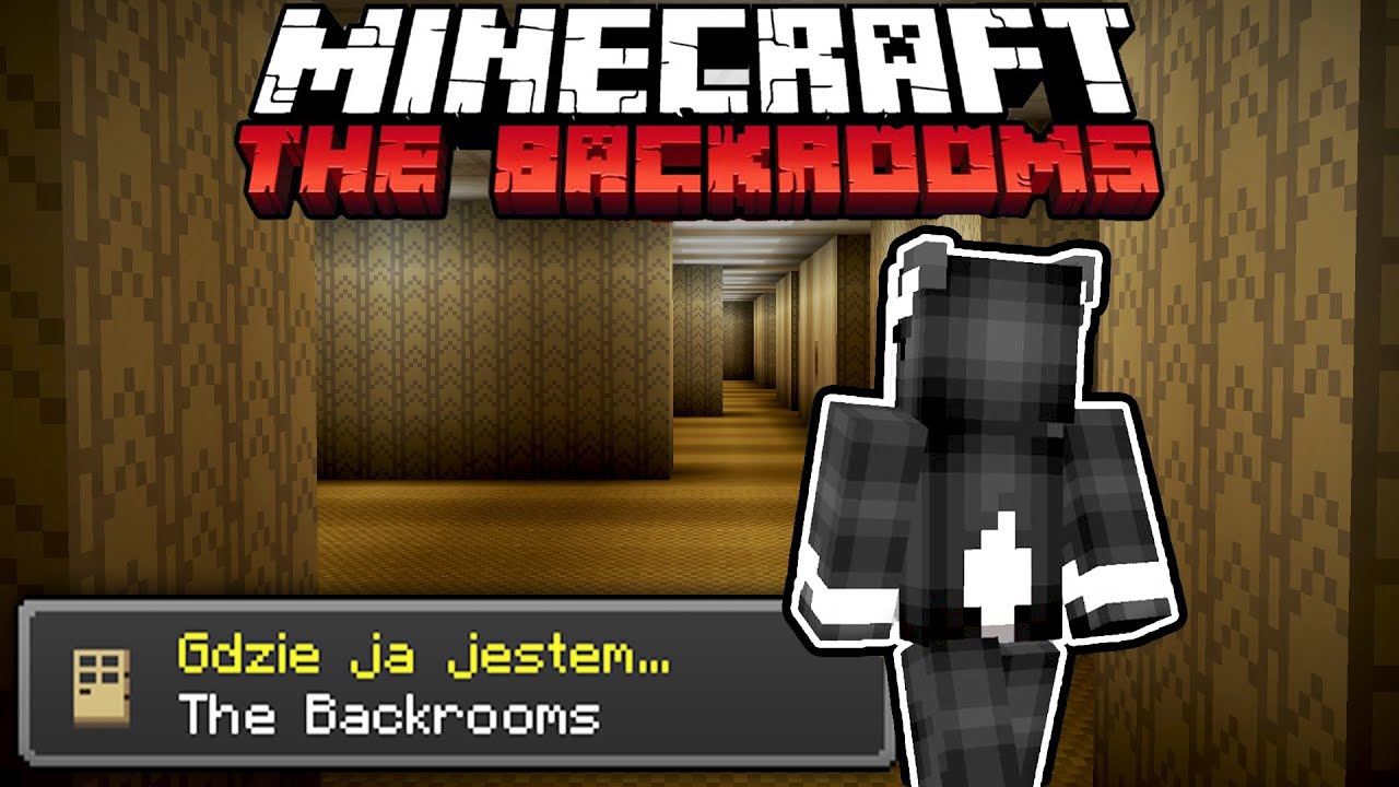 UTKNĄŁEM W THE BACKROOMS w Minecraft..