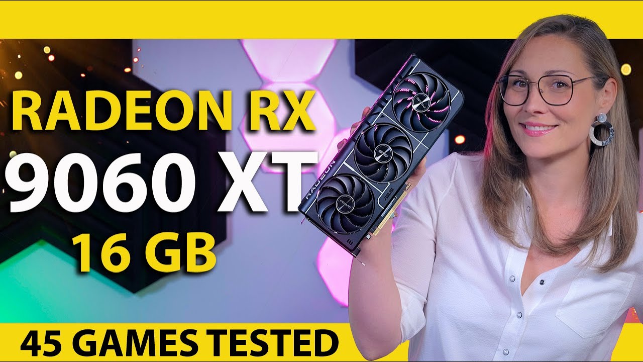 AMD Radeon RX 9060 XT 16GB Review - 45 Games Tested (4K, 1440p, 1080p, Native & FSR)
