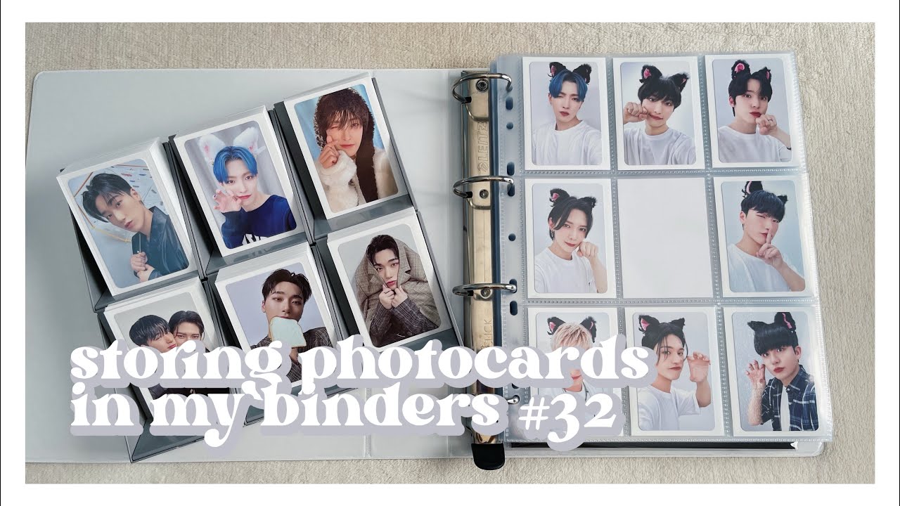 ✰ storing new photocards in my binders #32 ✰ ateez ateez ateeeez *200 cards*