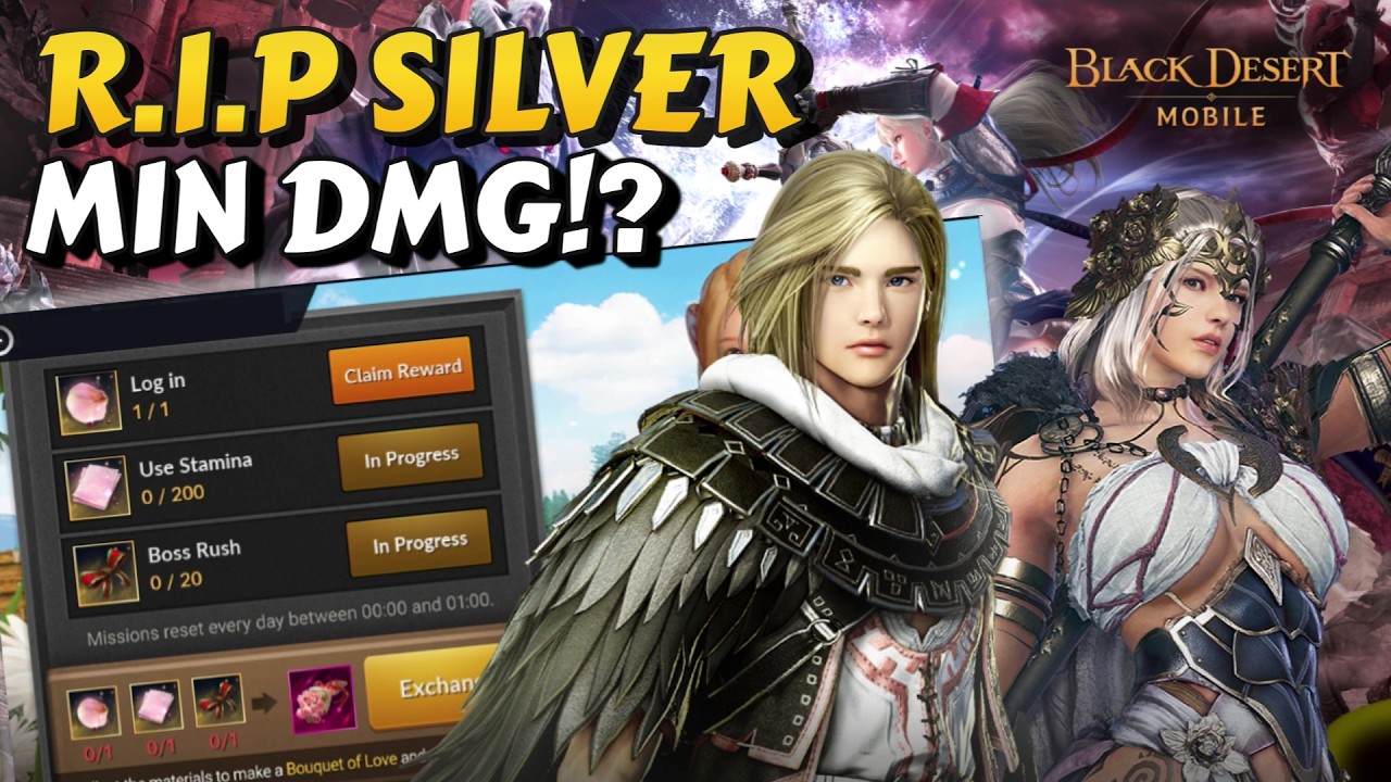 MIN DMG BACK?! RIP SILVER! SOLARIS, ARCHER BUFFS! - Patch Notes Feb.10 2026【Black Desert Mobile】