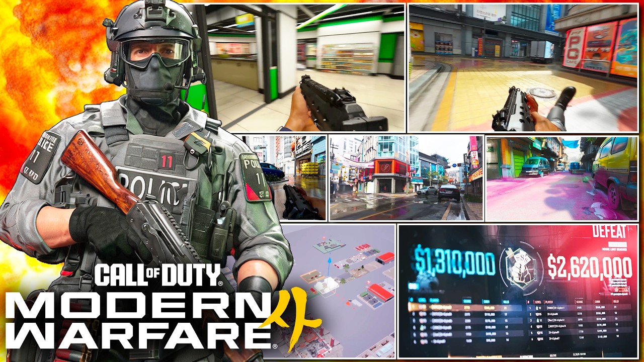 MODERN WARFARE 4: GAMEPLAY, MAPS & MULTIPLAYER GAME MODES!