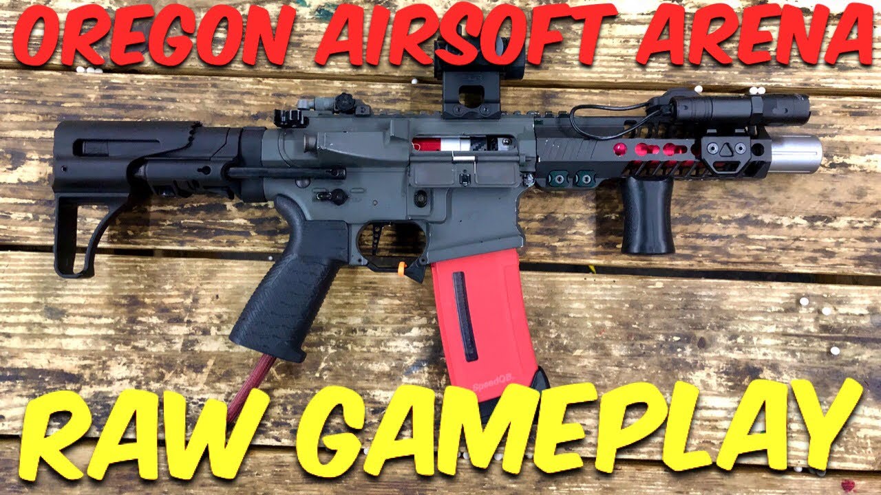 Raw Gameplay At Oregon Airsoft Arena | Custom Polarstar & High Speed AEG (The Airsoft Life #58)