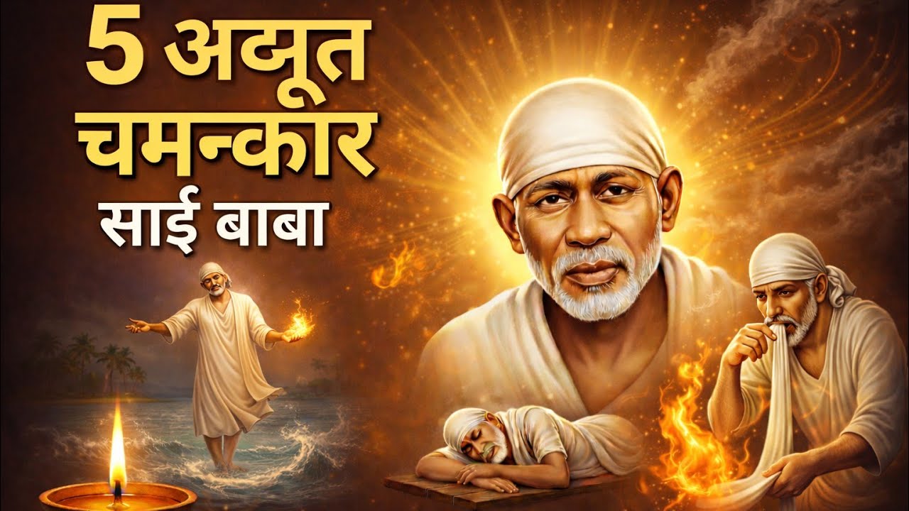 साईं बाबा के 5 सबसे अद्भुत चमत्कार | Sai Baba Miracles That Shocked The World | Part 1 |