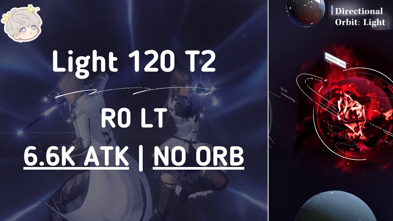 Directional Orbit: Light 120 T2 | R0 LT | Love and Deepspace