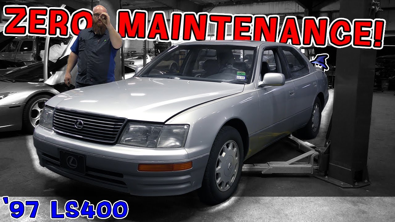 Lexus LS400 1997 года с пробегом 250 000 миль, без обслуживания, и всё ещё на ходу. Что находит C...