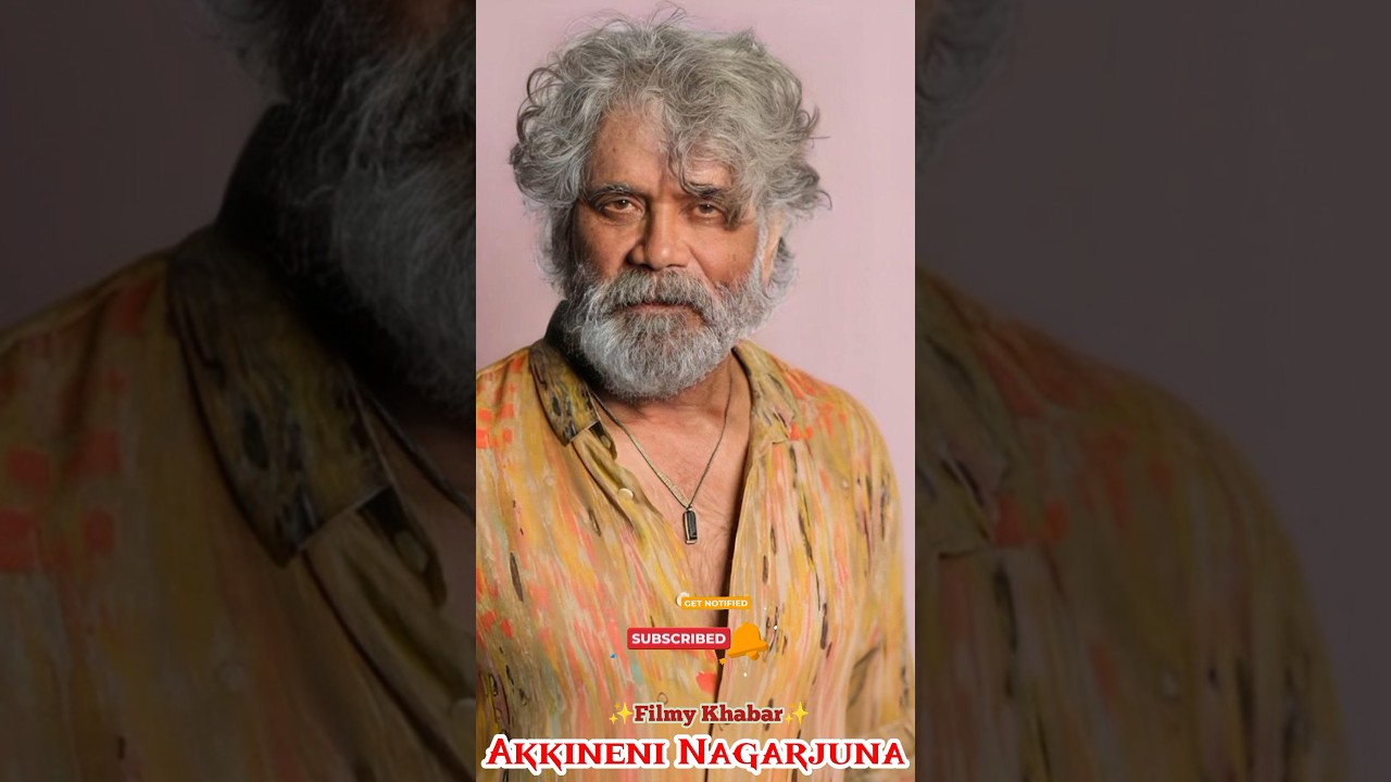 Akkineni Nagarjuna life journey 1959 -2024 #nagarjuna  #transformation#shorts #journey  #viralshorts