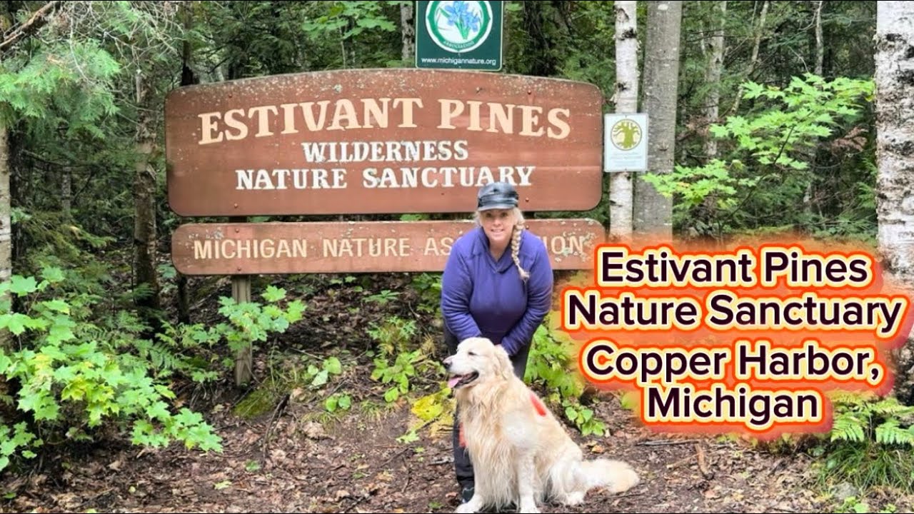 Estivant Pines Nature Sanctuary in Copper Harbor, Michigan