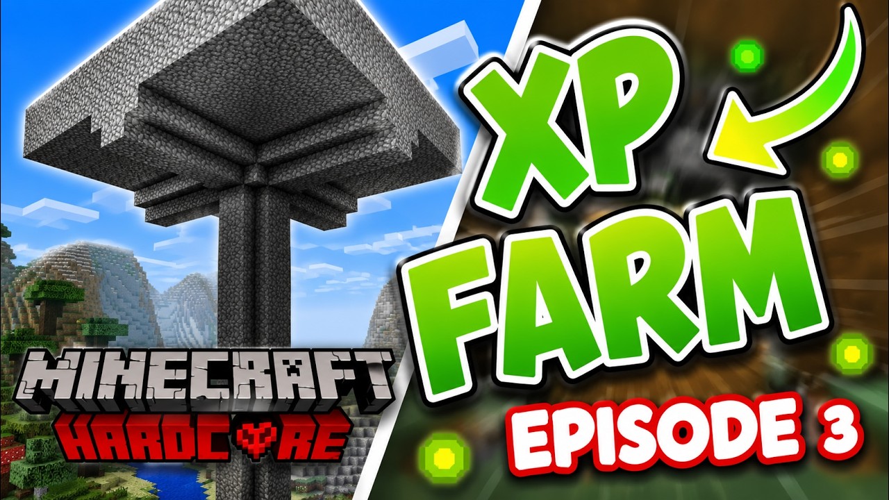 The PERFECT XP Farm!!! | Hardcore Minecraft Xbox 360 Edition