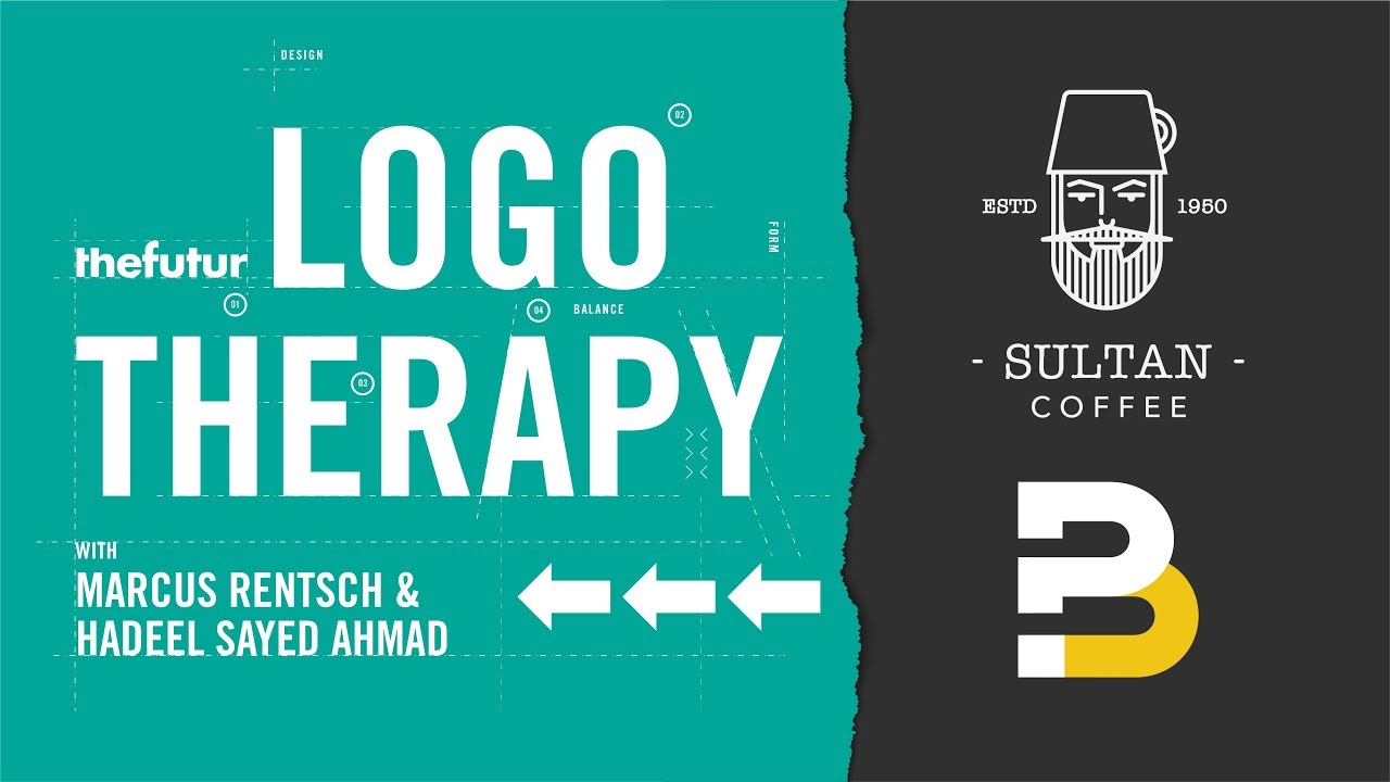 🔴 Logo Therapy – Logo Design & Tutorial Ep. 4 (Marcus & Hadeel)