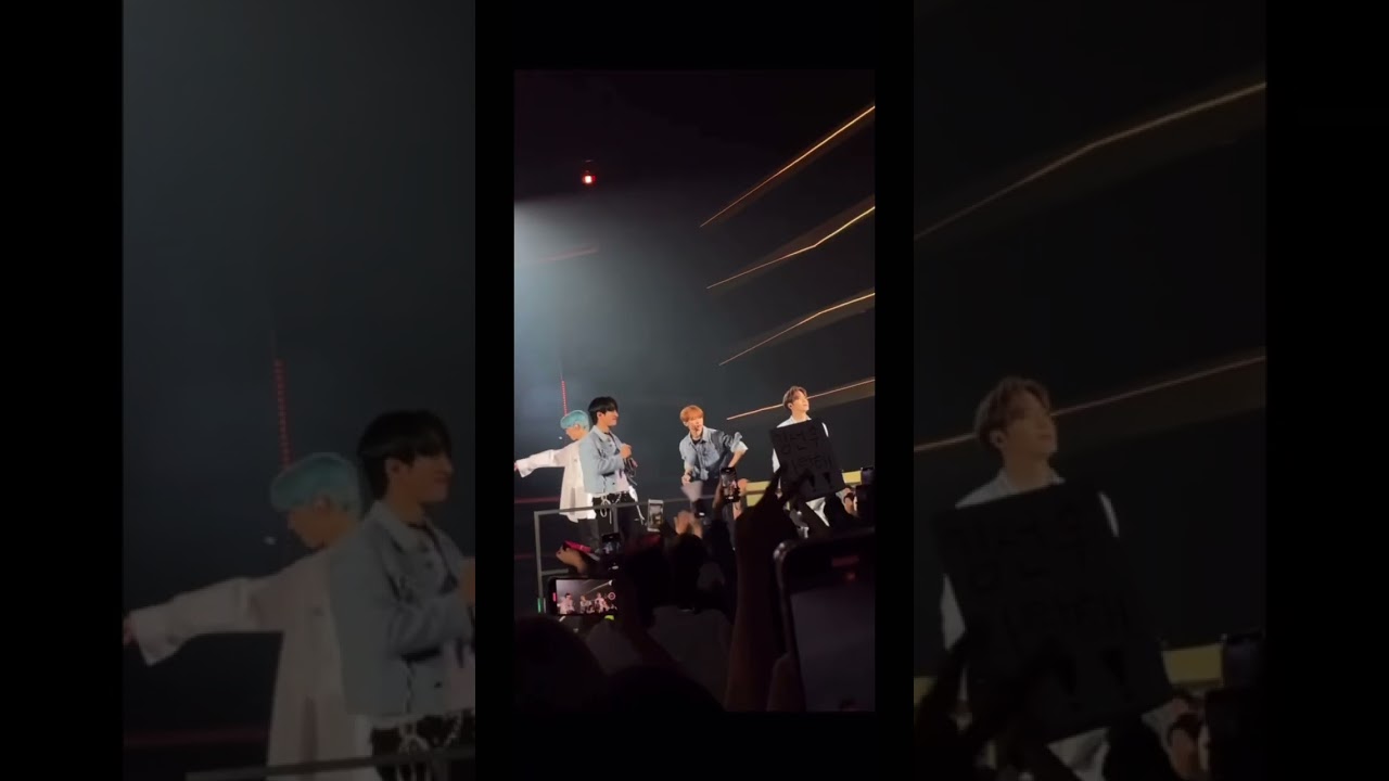 더보이즈 콘서트 더비존 파란머리 영훈(THE BOYZ Concert The B zone. Blue-haired Younghoon.)
