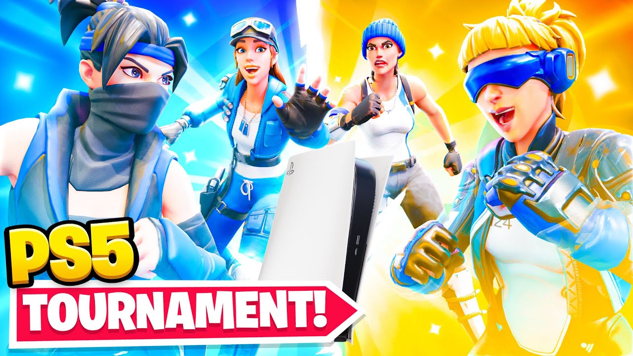 I Hosted a PS5 ONLY Tournament for $100 in Fortnite... (best PS5 players)