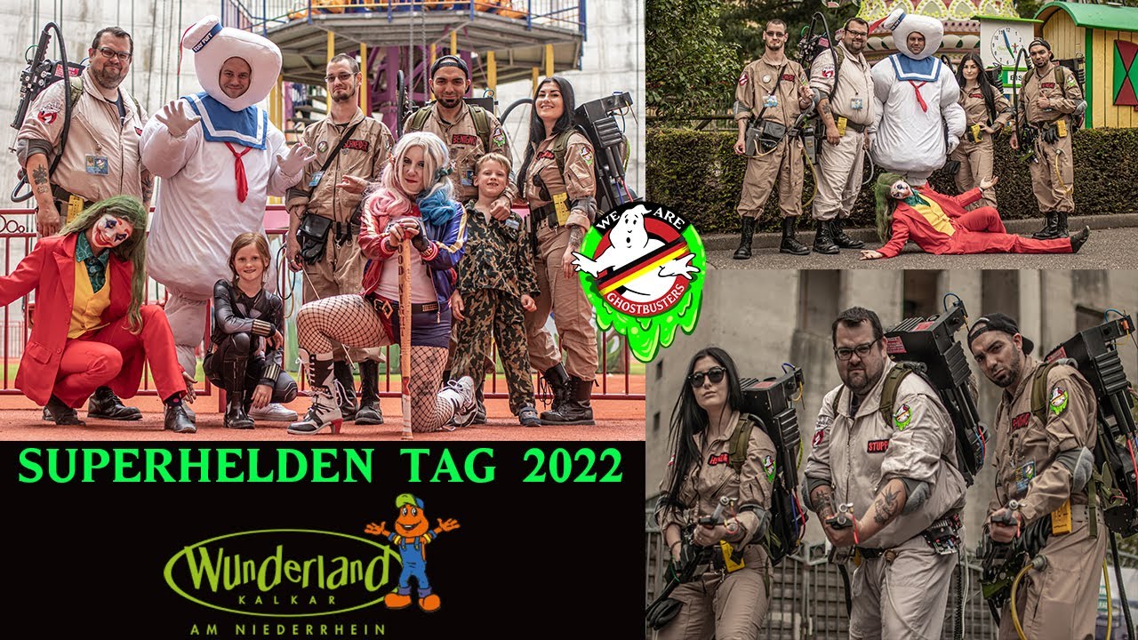 WUNDERLAND KALKAR - SUPERHELDEN TAG 2022 - We are Ghostbusters Germany / Deutschland
