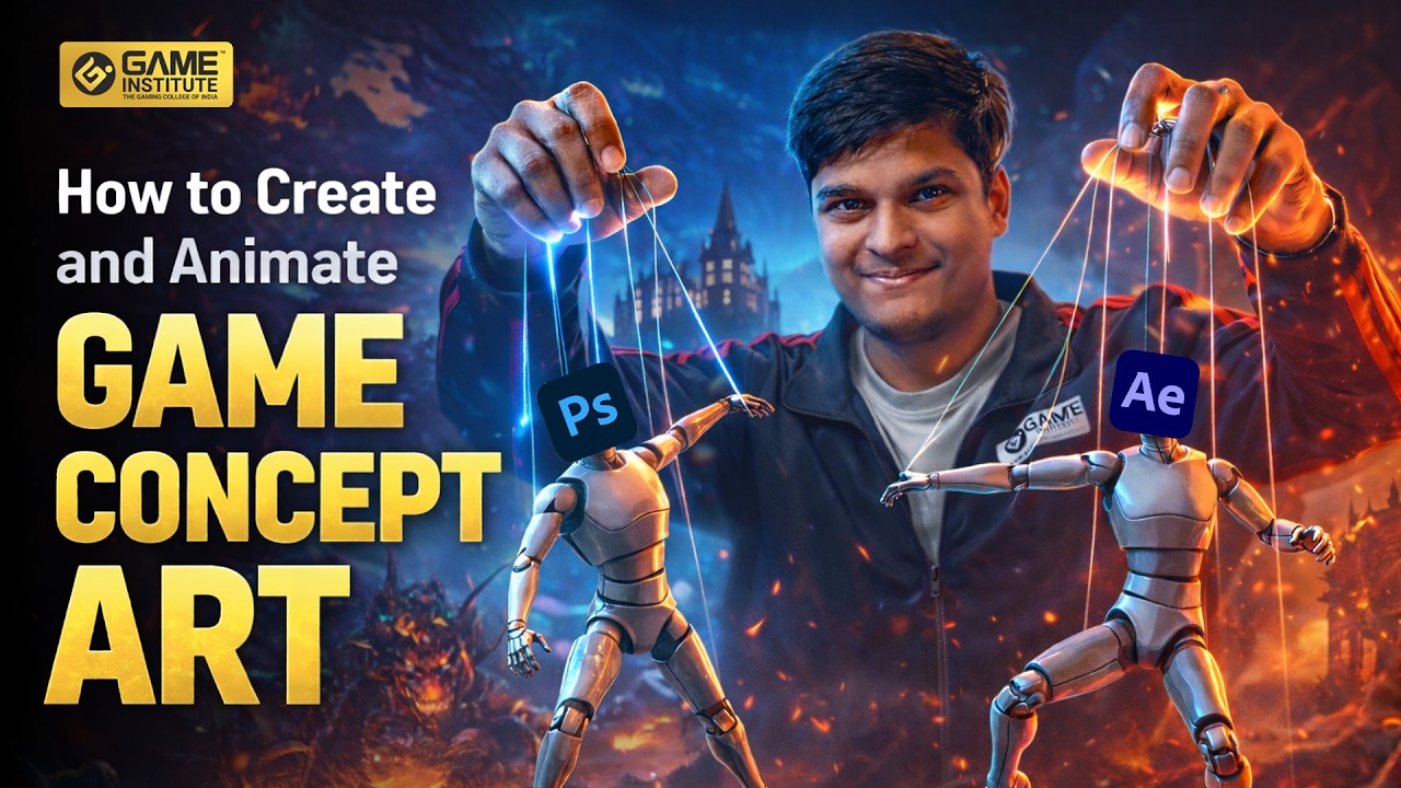 Creating and Animating  Mattpainting in Photoshop & After Effects