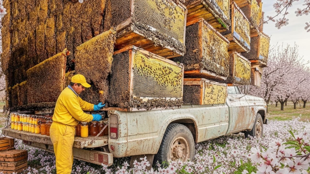Inside the $20B Bee Pollination Business: How Millions Travel Across America