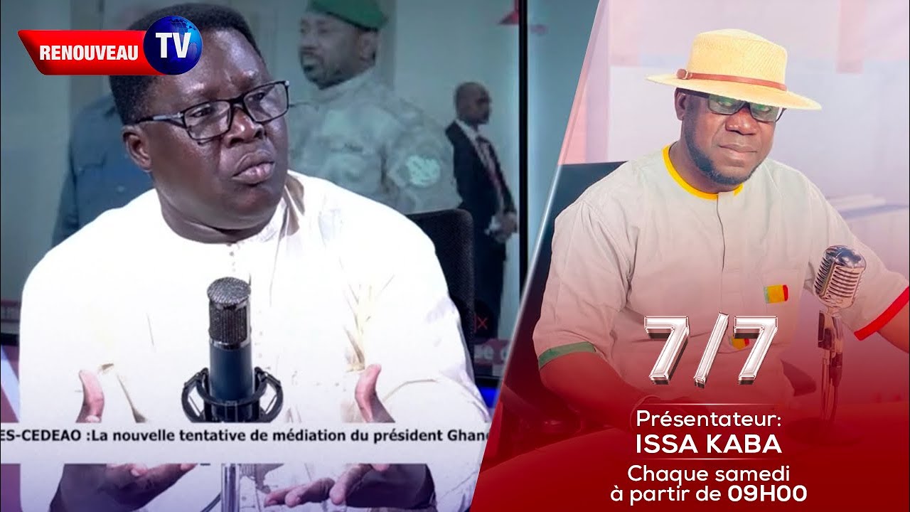7/7 S'INTERESSE A LA VISITE DU PRESIDENT GHANEEN AUX PAYS DE L'AES