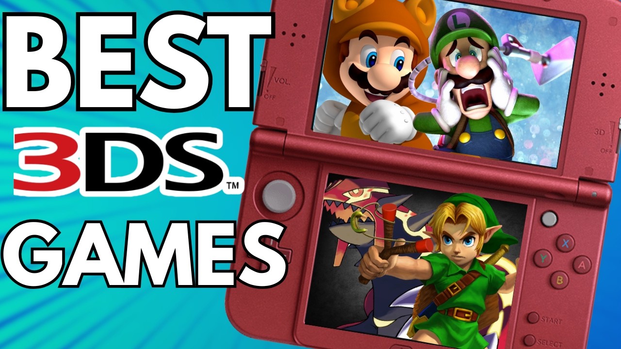 Top 10 BEST 3DS Games!