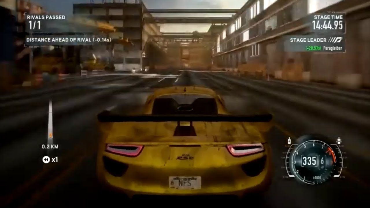 NFS The Run - Final Career Race on Extreme Difficulty