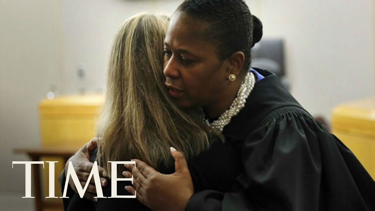 Judge Faces Criticism For Hugging Ex-Cop After Murder Conviction | TIME