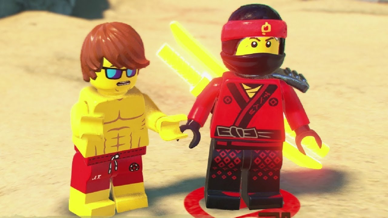The LEGO Ninjago Movie Videogame - Ninjago City Beach 100% Guide (All Collectibles)