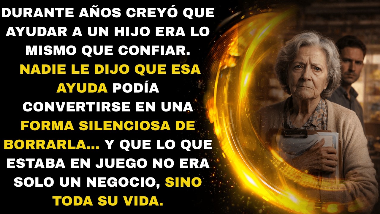 Mi propio hijo quiso quitarme el negocio que construí toda mi vida