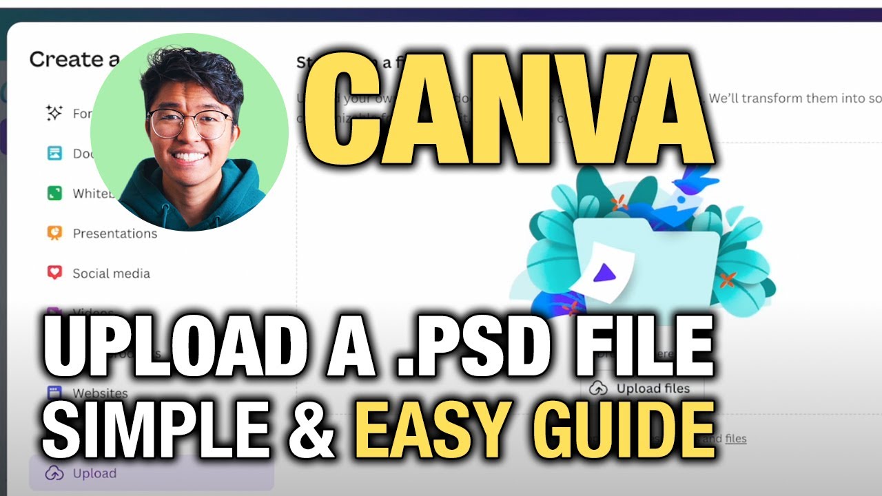 Как загрузить файл .PSD в Canva (ПРОСТОЕ и понятное руководство!)