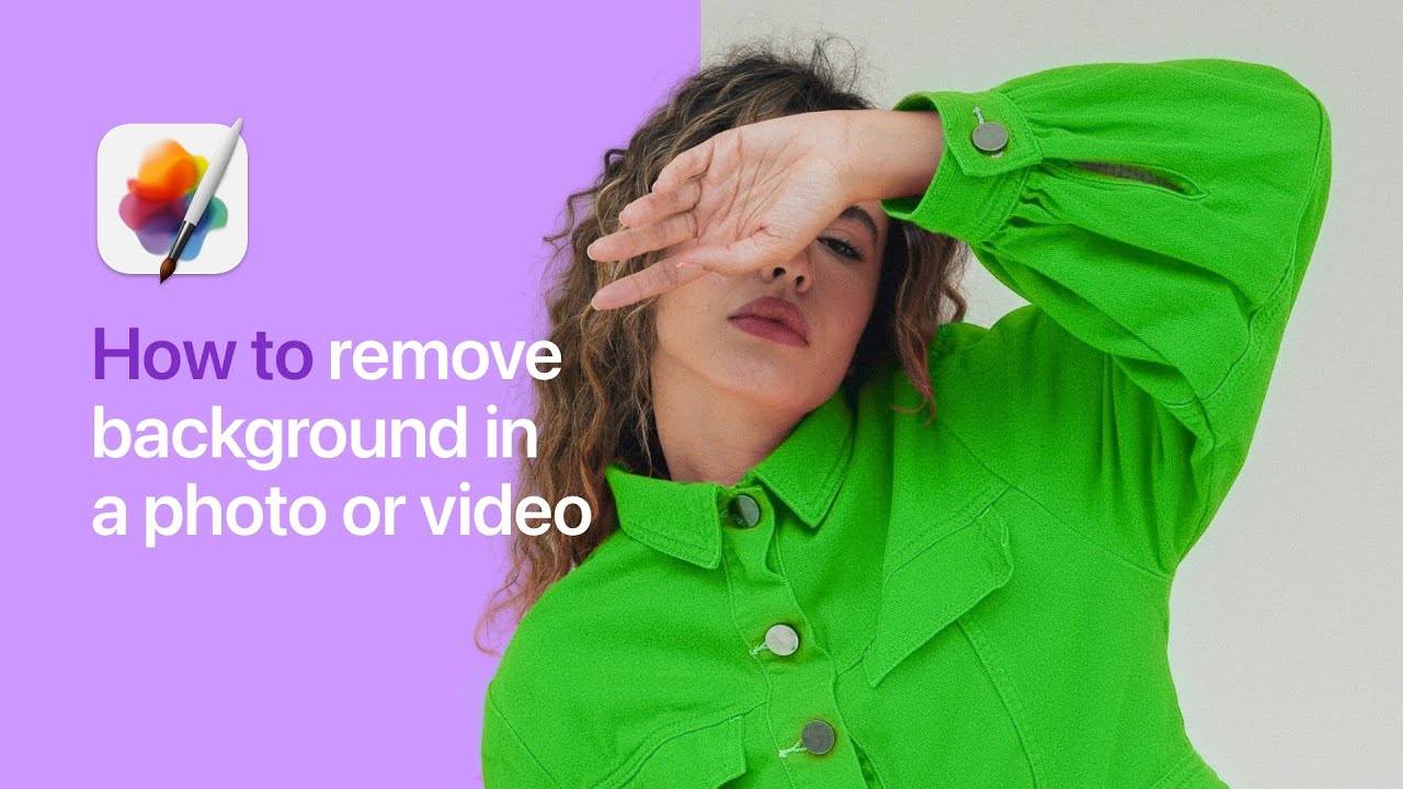 Remove Background in a Photo or Video &ndash; Pixelmator Pro Tutorial