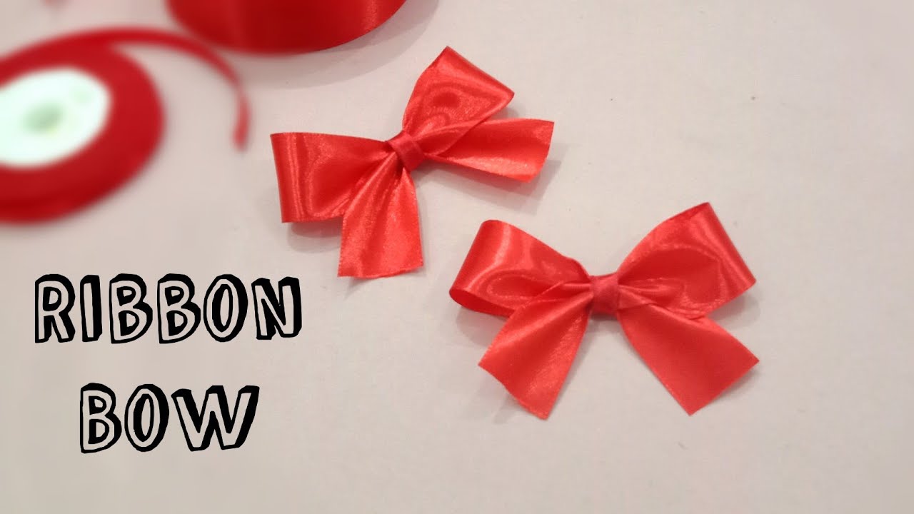 How to make Ribbon Bow | DIY Ribbon Bow | Easy Ribbon Crafts | Art Craft and Health