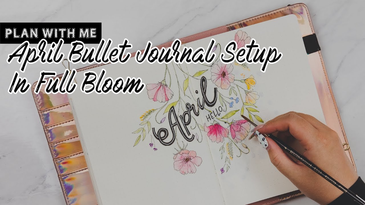 Plan With Me | April Bullet Journal Setup
