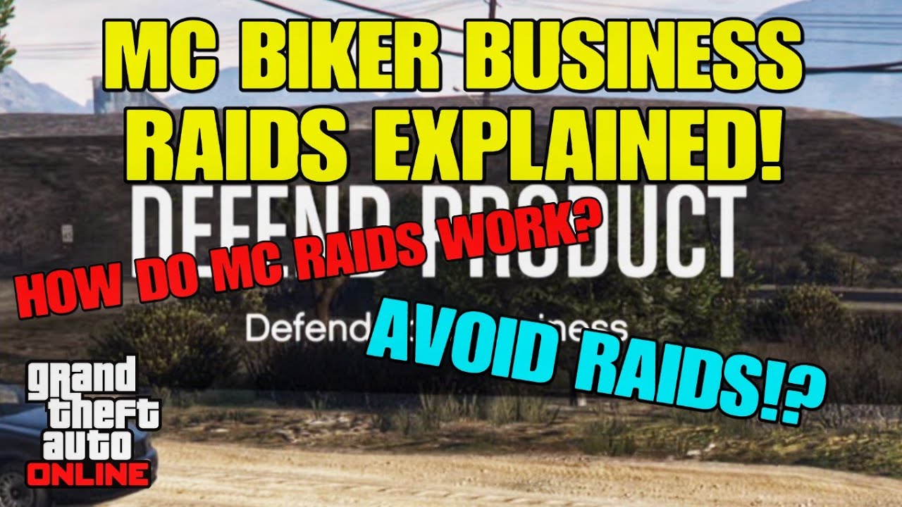 GTA Online How To Avoid MC Business RAIDS! (How Do They Work? MC Raids Explained!)