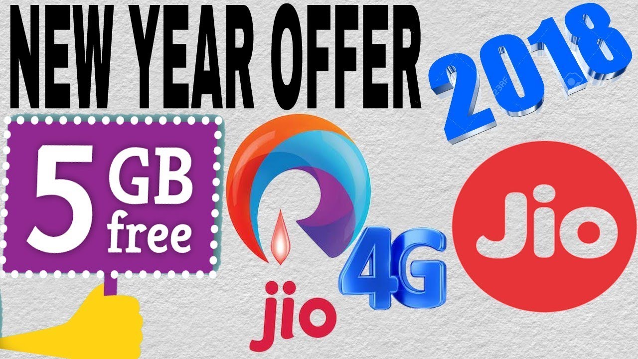 Jio Happy New Year Offer 2018 | 5GB Free DETA | All Jio Users In Hindi