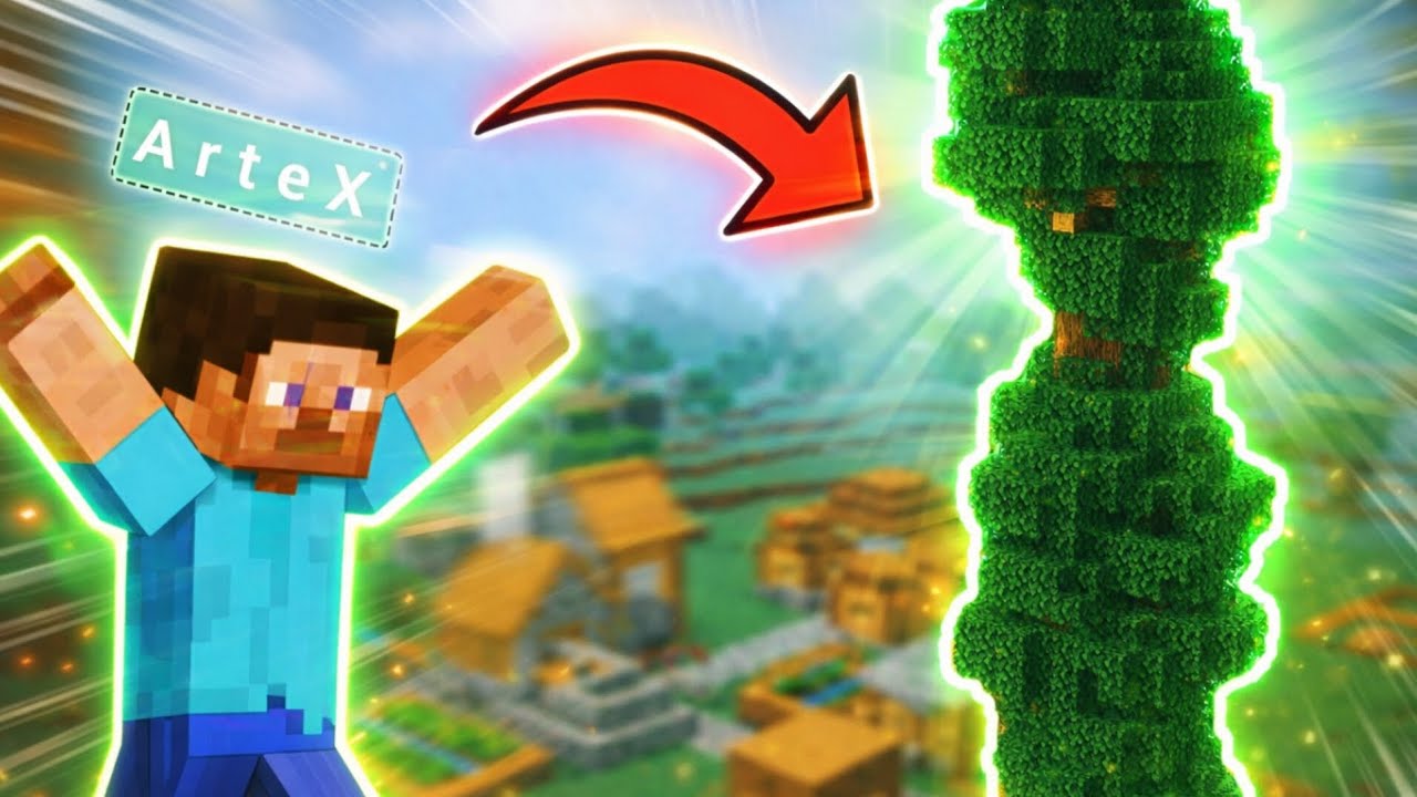 😱ARTEX EKKAN DARAXTGA NIMA BOʻLDI? | MINECRAFT UZBEKCHA 
