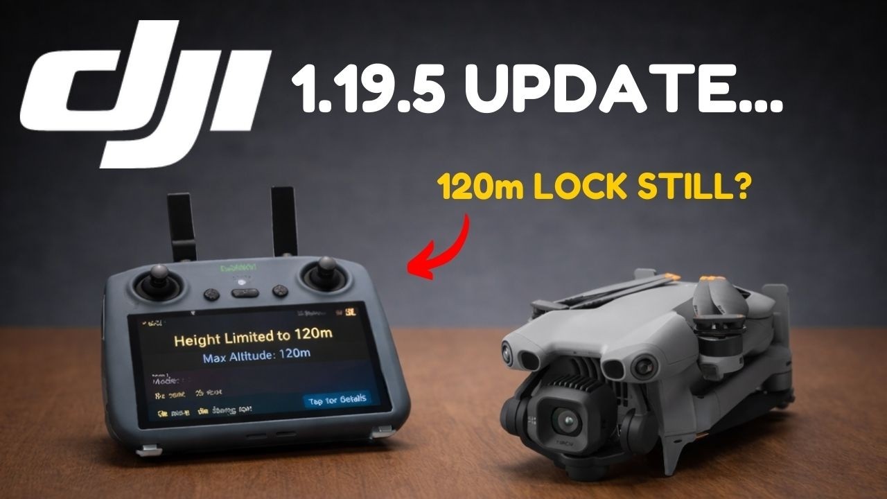 Dji Mini 5 Pro After 1.19.5 UPDATE… Should You Update or Wait?