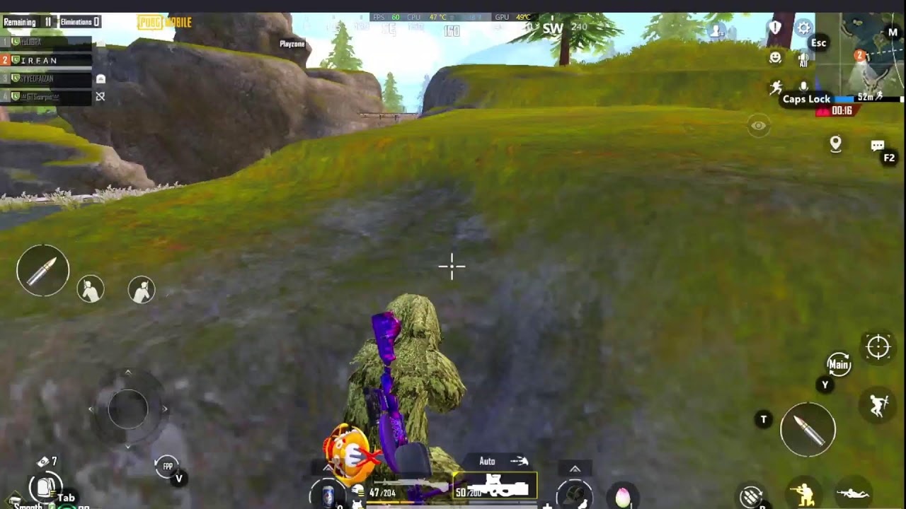 PUBG Mobile Live | Irfan Live  Stream | Rush Gameplay